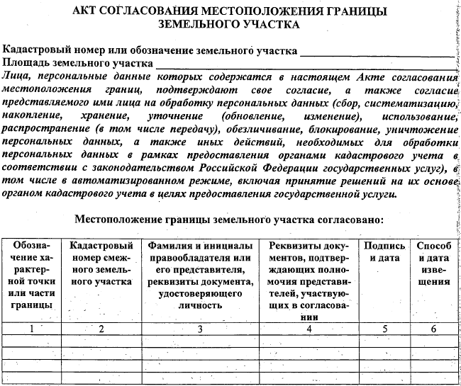 Приказ по оформлению межевого плана